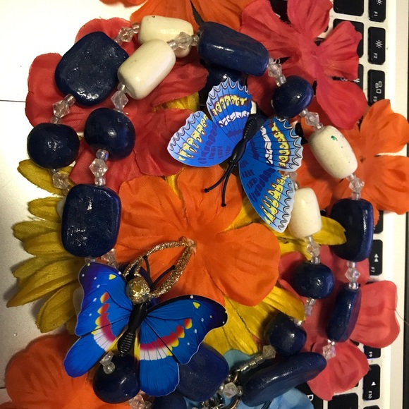 Ceramic Vintage Rare Unique One of a Kind Handmade Necklace - Picture 14 of 16